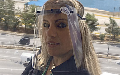 Νέα μάσκα προστασίας-προσωπίδα