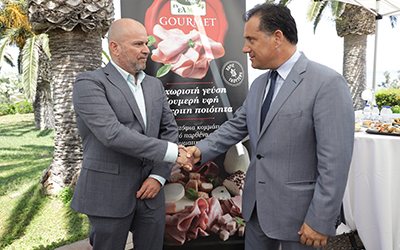 Επίσκεψη υπουργού στην Creta Farms￼